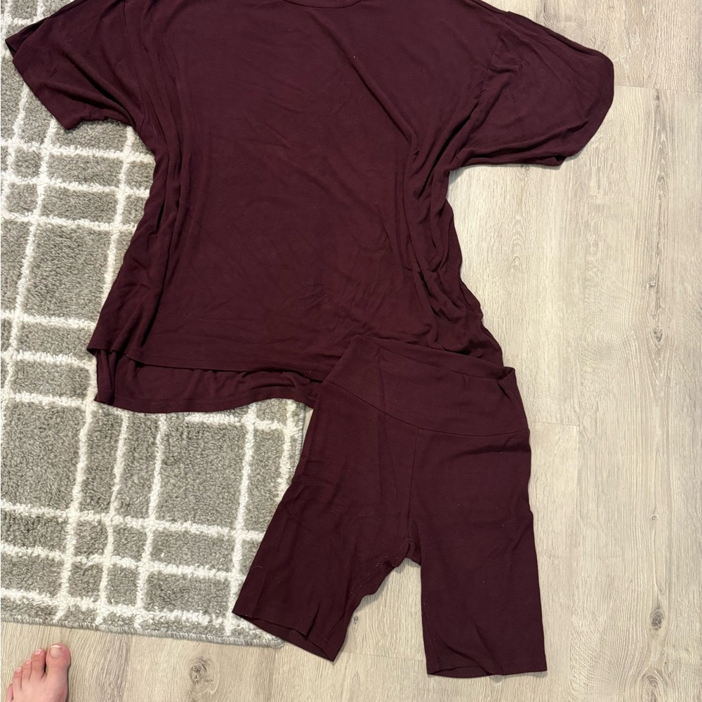 All Weekend Long Set Plum - Picture 2 of 2